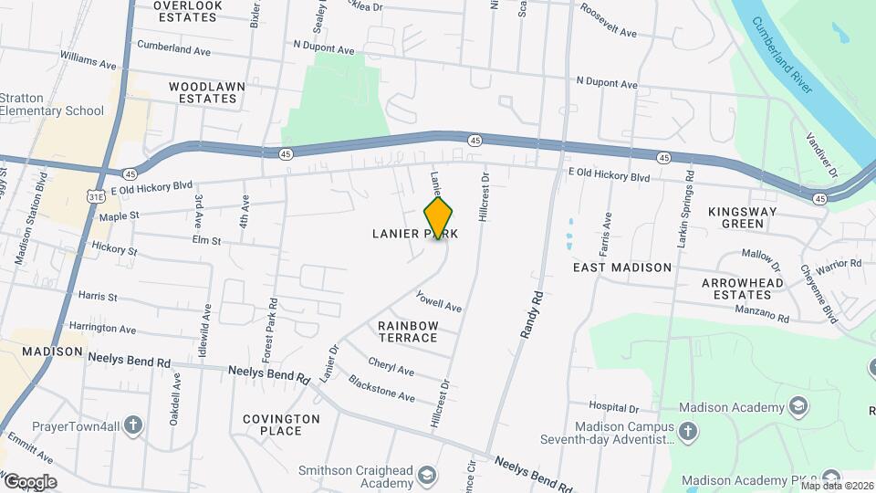 230 Lanier Dr Mapa y Detalles de la Ubicación