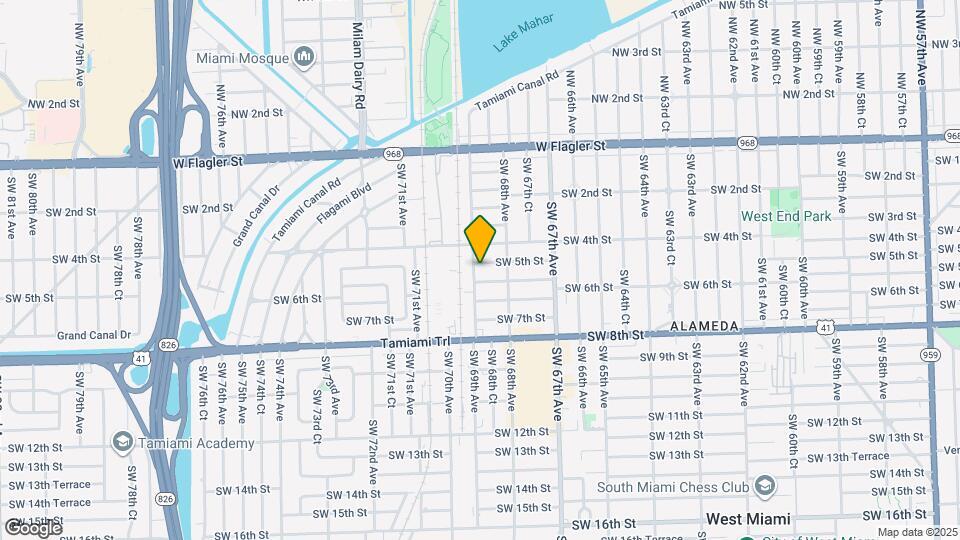 501 SW 69th Ave Map and Location Details