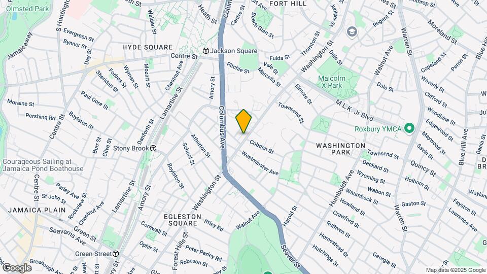 2989 Washington St Map and Location Details