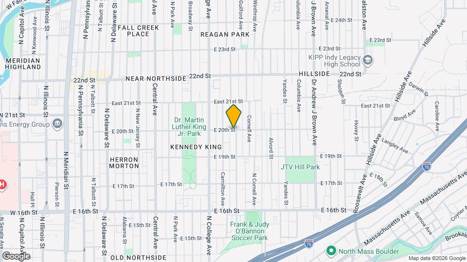 1960 Bellefontaine St Map and Location Details