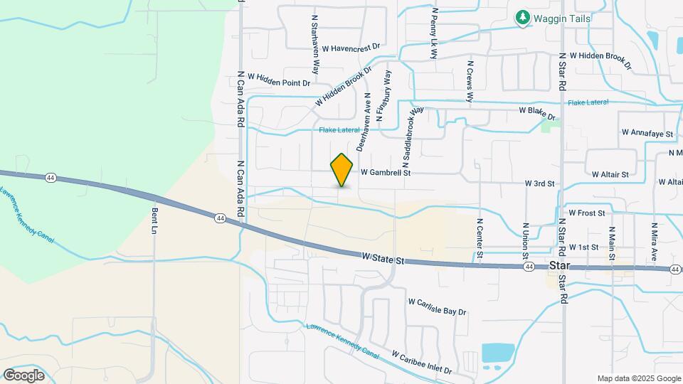 374 N Lagrasse Ln Map and Location Details