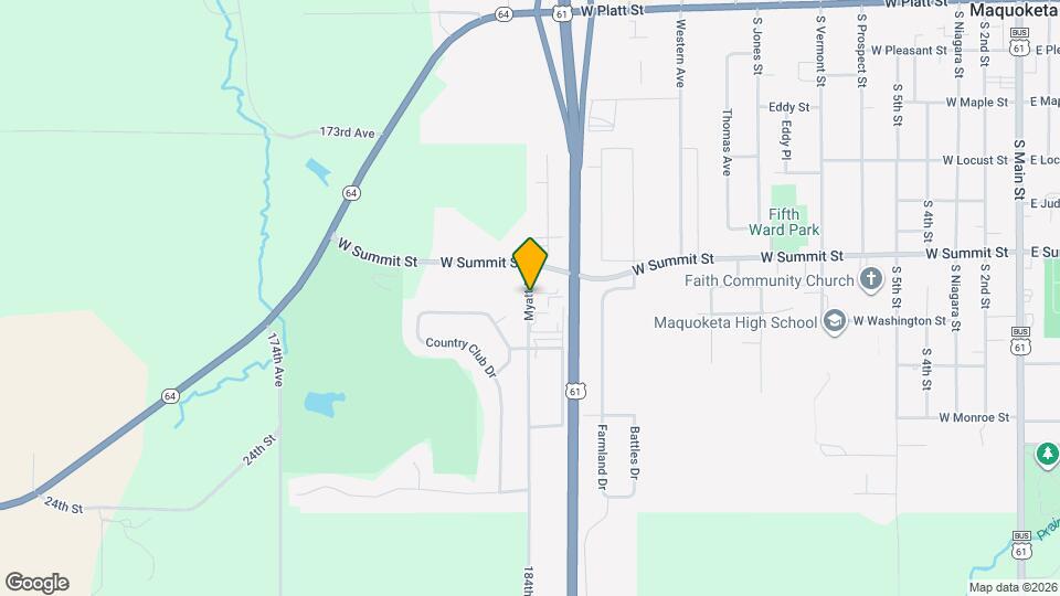 Whitetail Run Senior Housing Apartments and Nearby Maquoketa Apartments