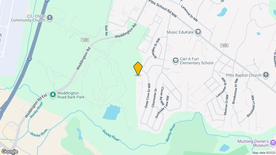 2824 Island Point Dr NW Map and Location Details