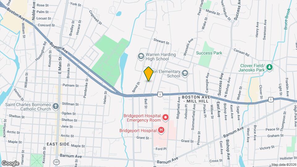 90 Dover St Mapa y Detalles de la Ubicación