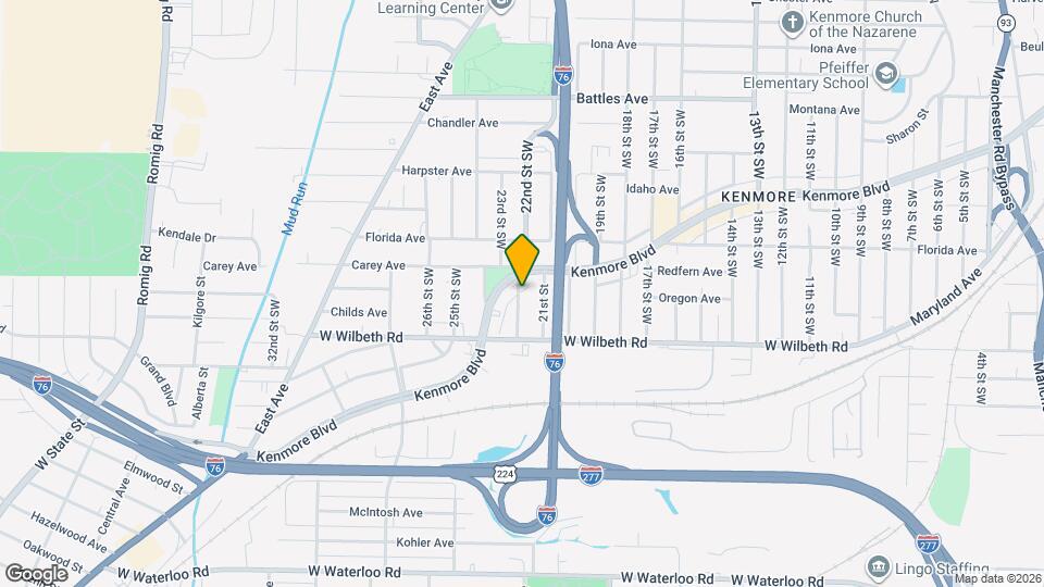 2307-2309 22nd St Mapa y Detalles de la Ubicación