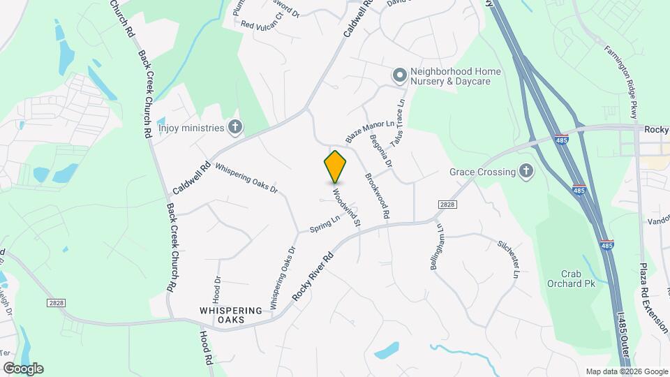 4328 Woodwind St Map and Location Details