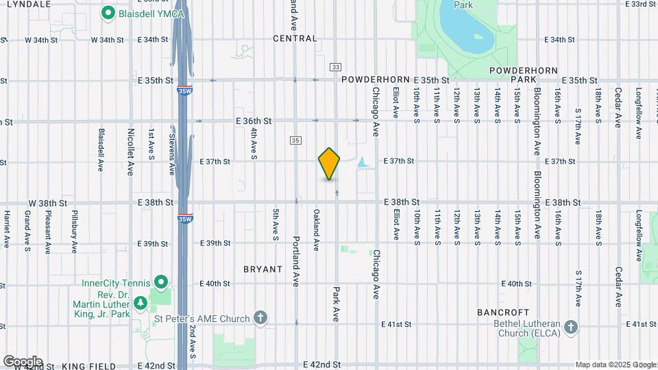 3728 Columbus Ave. Mapa y Detalles de la Ubicación