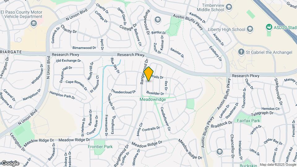 8725 Boxelder Dr Map and Location Details