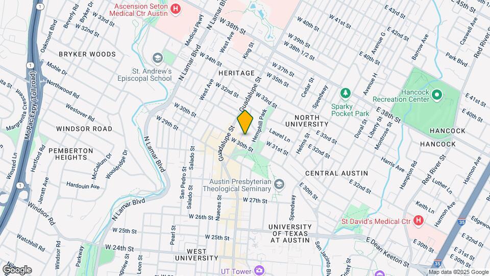 3007 Fruth St Map and Location Details