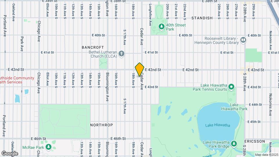 4228 Cedar Ave S Mapa y Detalles de la Ubicación