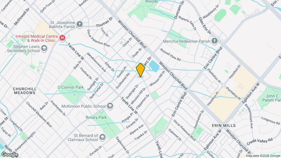 5422 Oscar Peterson Blvd Map and Location Details