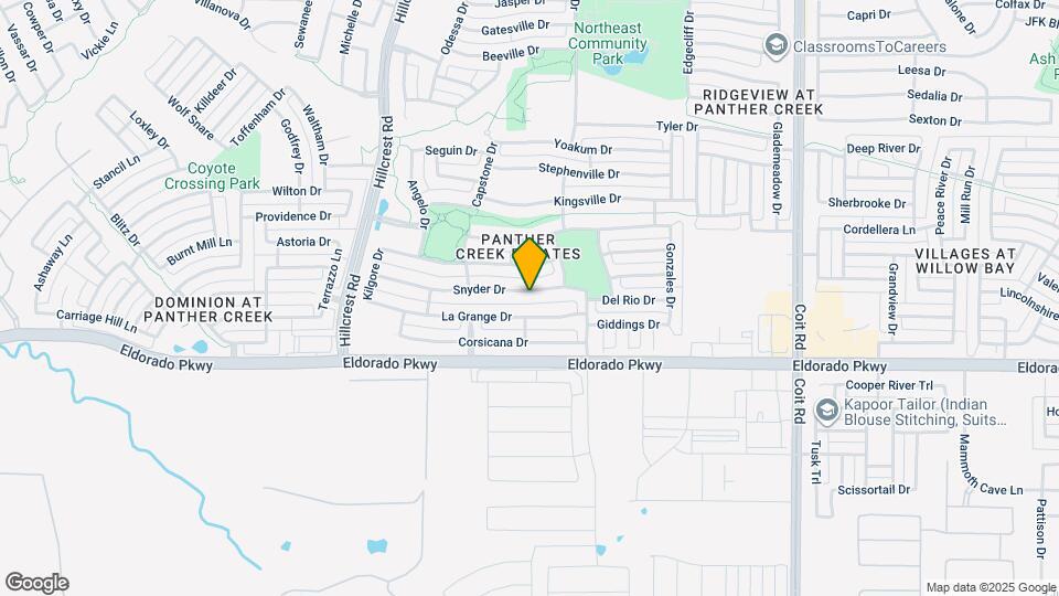 11557 Snyder Dr Map and Location Details