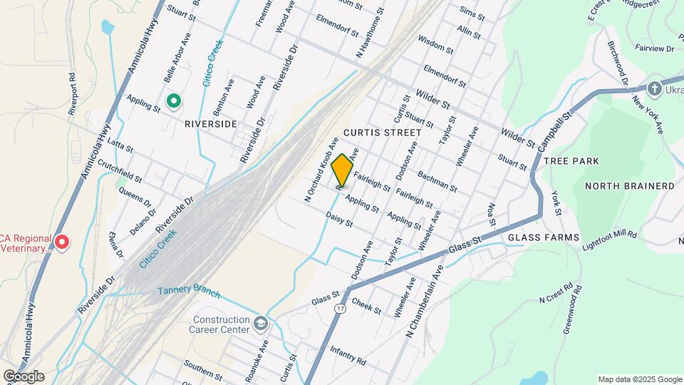 2003 Appling St Map and Location Details