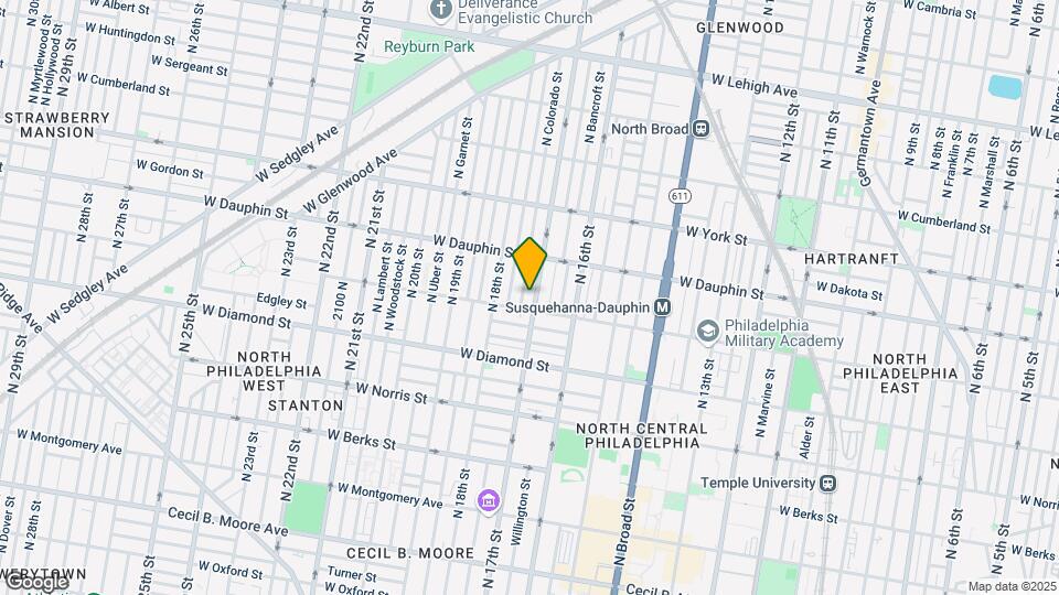 2212 N 17th St Mapa y Detalles de la Ubicación