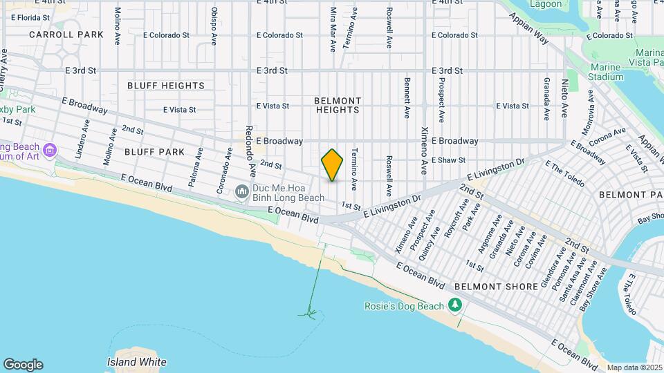 123 Mira Mar Ave Mapa y Detalles de la Ubicación