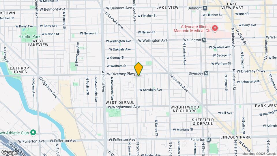 2743 N Southport Ave, Unit 2N Map and Location Details