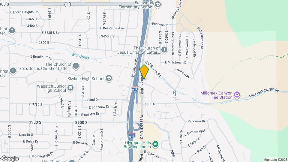 3666 Pearblossom Cir Map and Location Details