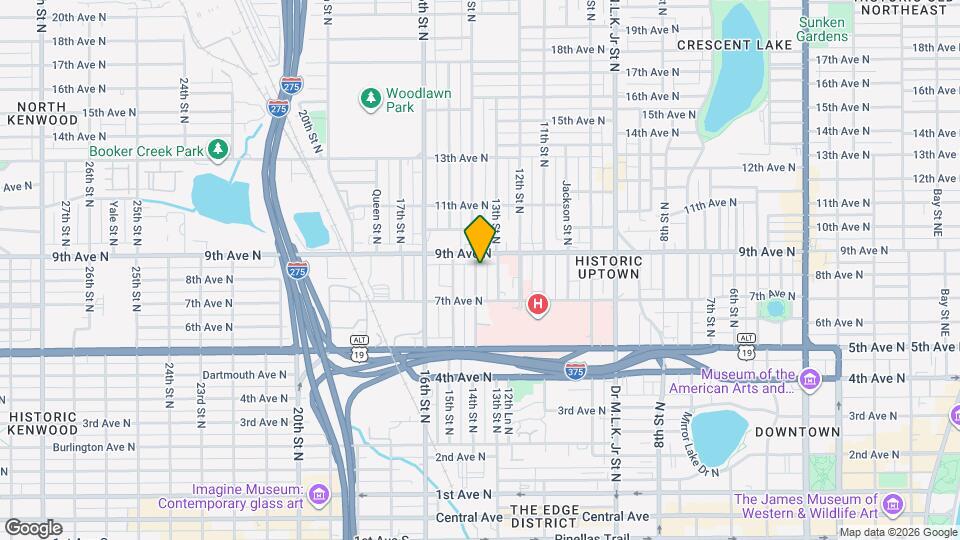823 14th St N Map and Location Details