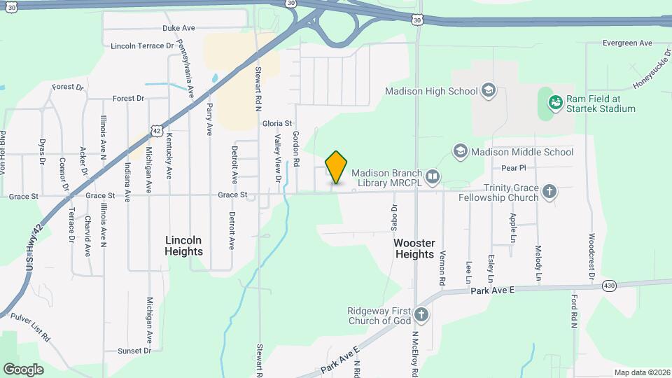 456 Timothy Ln Map and Location Details