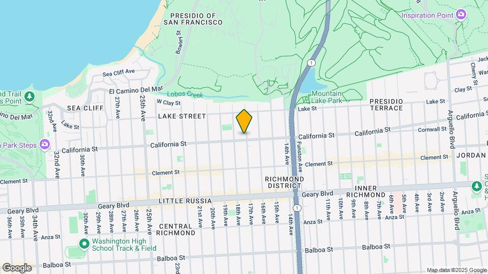 183 17th Ave Map and Location Details