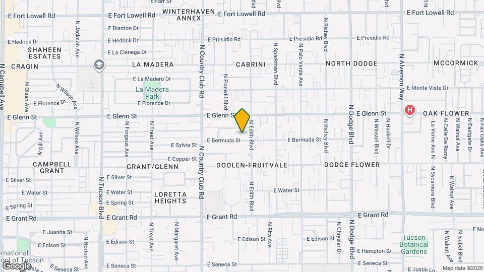 3241 E Bermuda St Map and Location Details