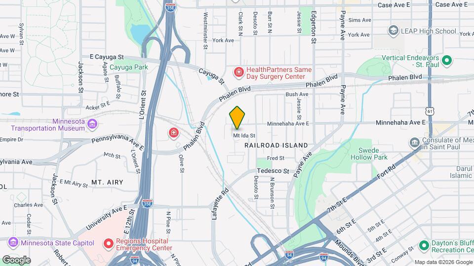 421 Mt Ida St Map and Location Details