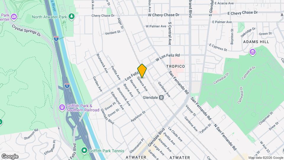 3943 Seneca Ave Map and Location Details