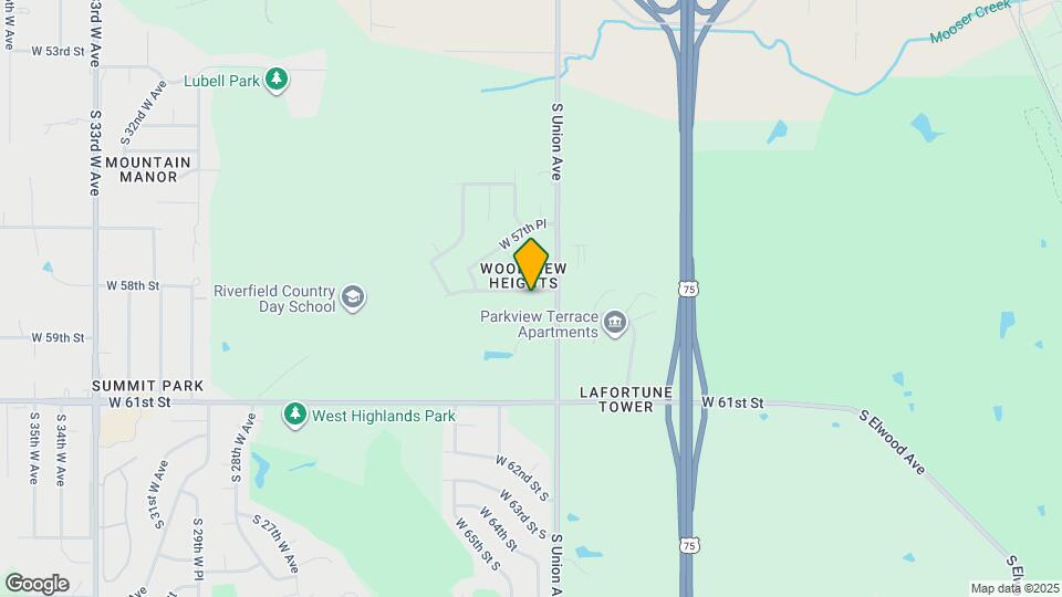 1808 W 58th St Map and Location Details