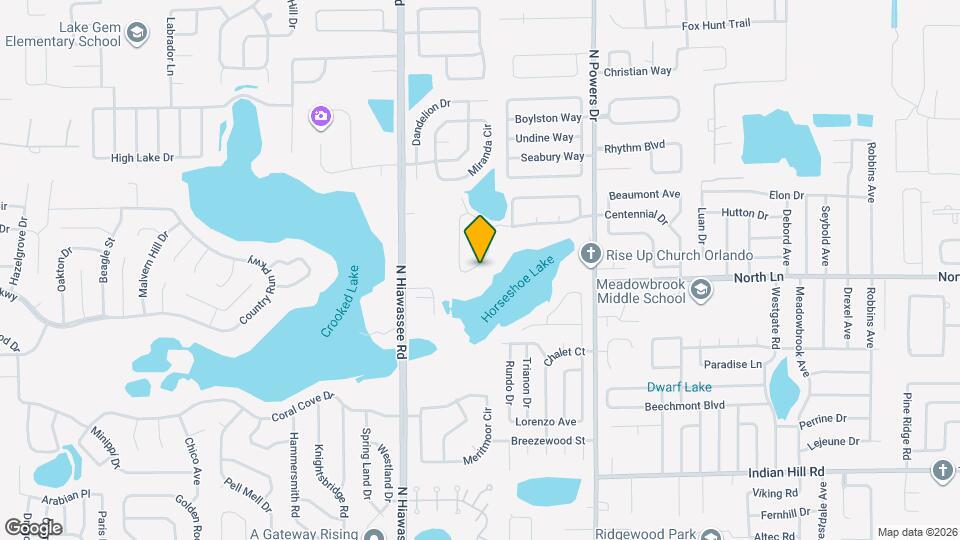 6560 Whirlaway Cir Map and Location Details