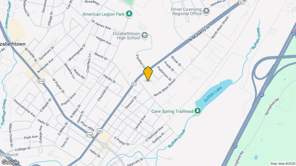 621 Stewart St Map and Location Details