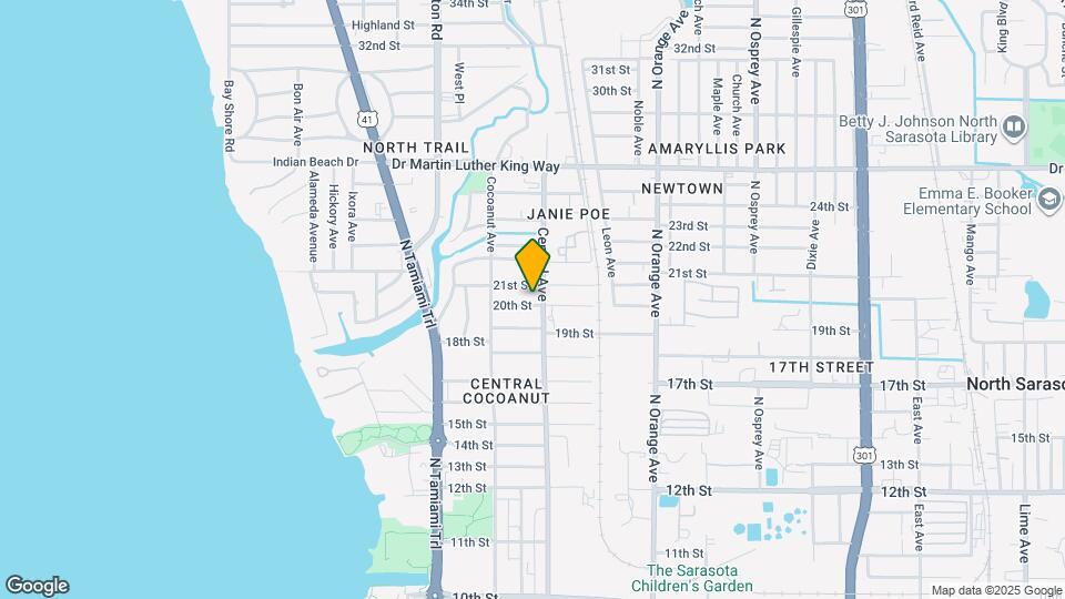 1375 20th St Map and Location Details