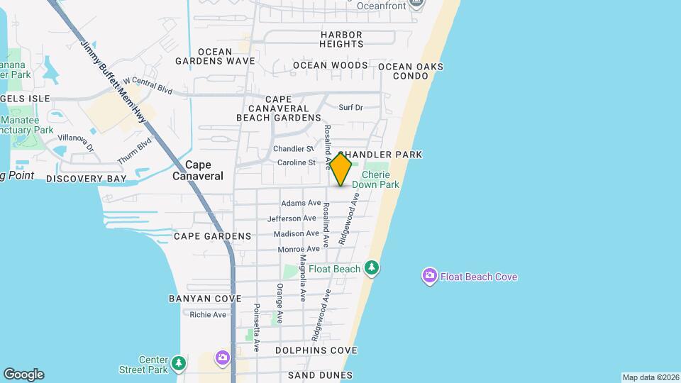 519 Washington Ave Map and Location Details