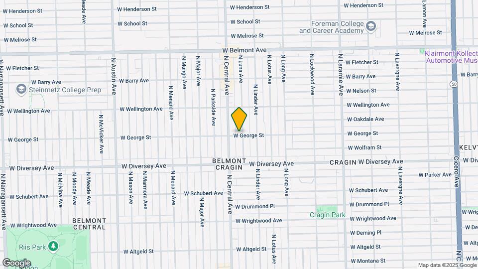 5534 W George St Mapa y Detalles de la Ubicación