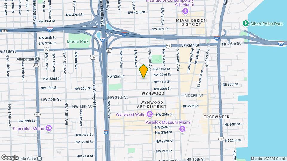 253 NW 31st St Map and Location Details
