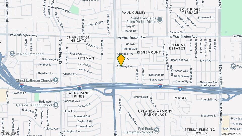 6007 Bromley Ave Map and Location Details