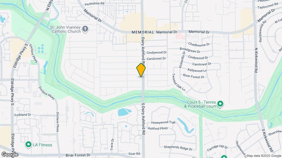 14602 Oak Bend Dr Map and Location Details