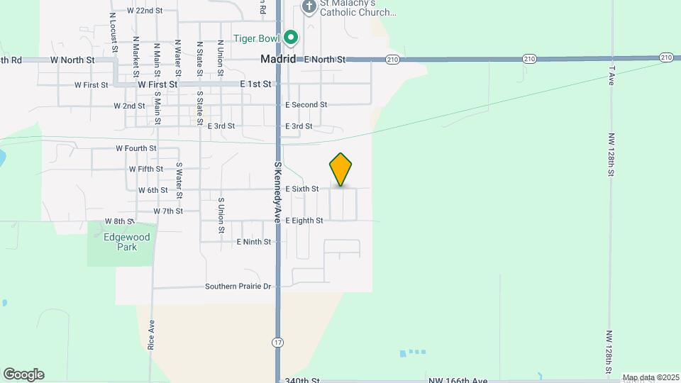 708 E Sixth St Map and Location Details