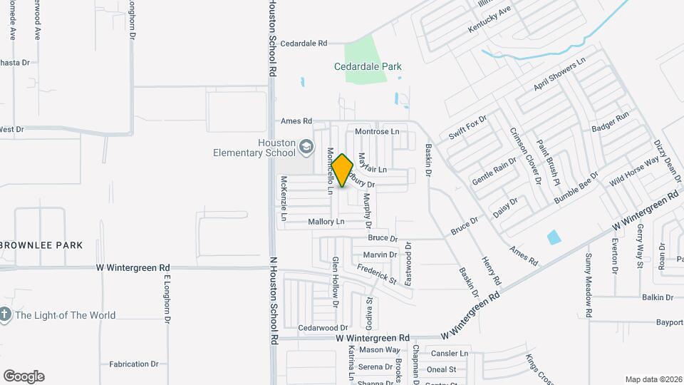 2817 McIntosh Ct Map and Location Details