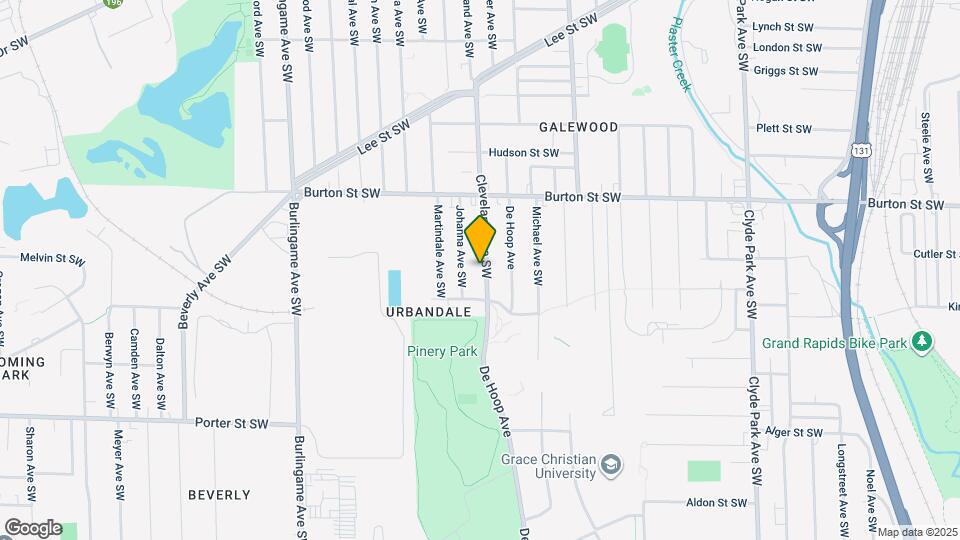 2121 Cleveland Ave SW Map and Location Details