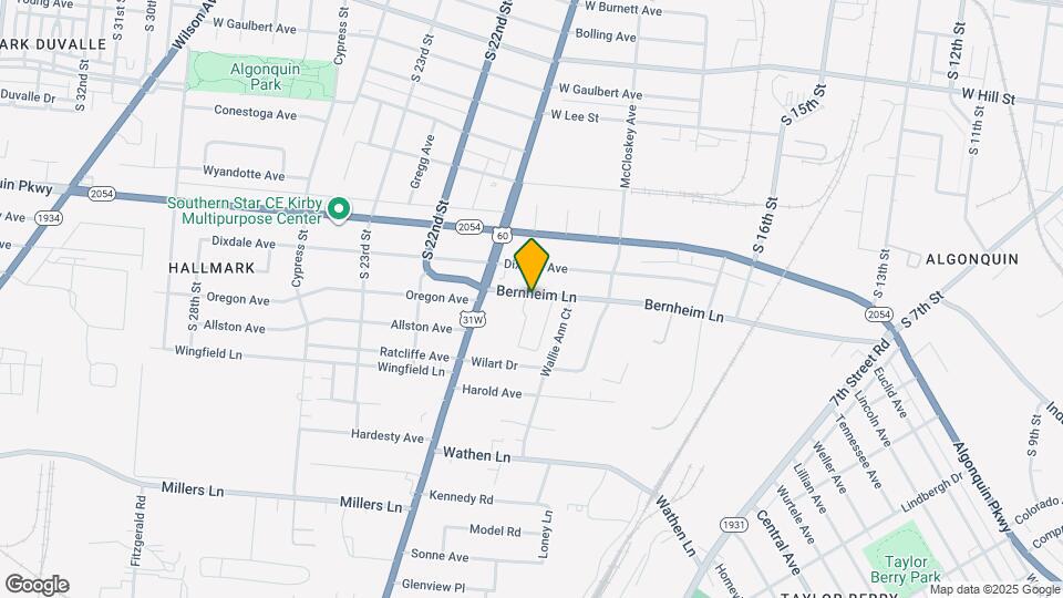 2123 St Johns Pl Map and Location Details