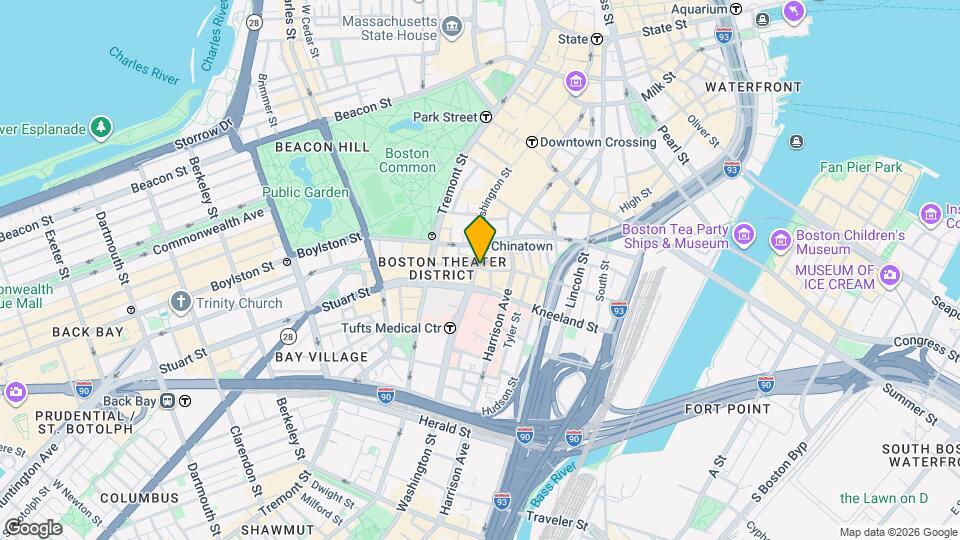 684 Washington St Map and Location Details