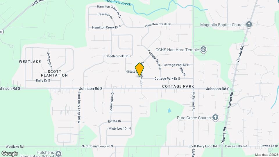 3058 Cottage Grove Dr Map and Location Details