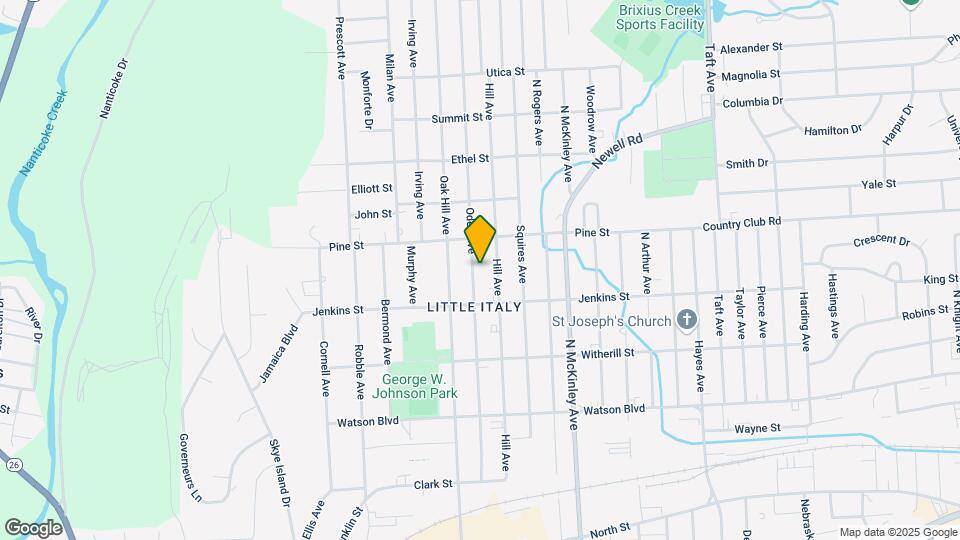 318 Odell Ave Map and Location Details
