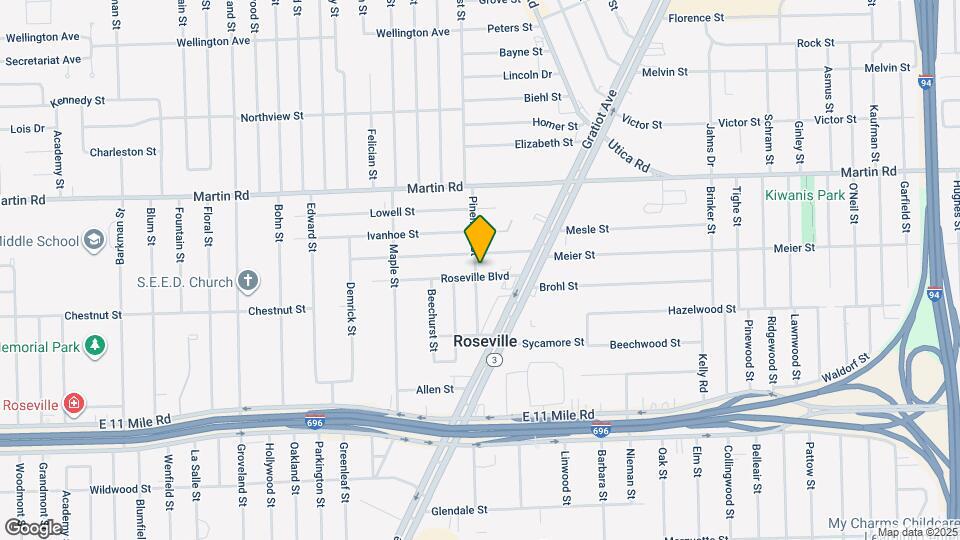 17805 Roseville Blvd Map and Location Details