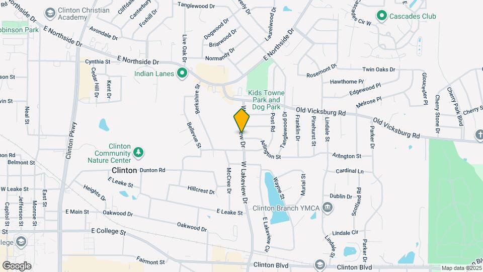 211 W Lakeview Dr Map and Location Details