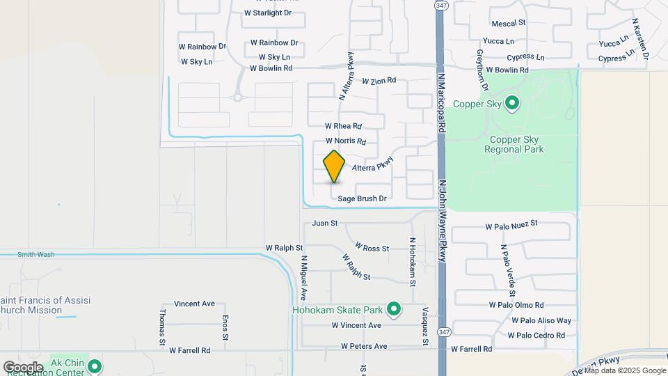 45311 W Woody Rd Map and Location Details