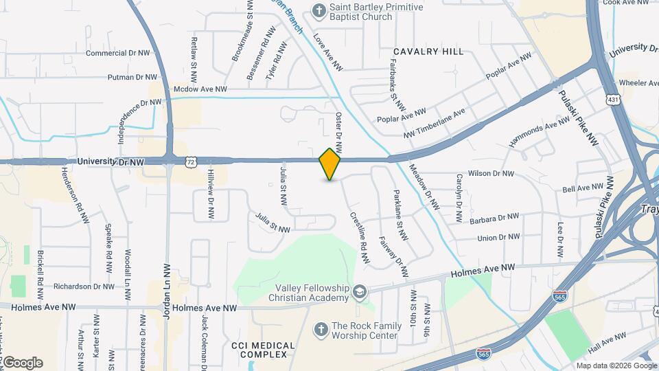 3205 Hillandale Rd NW Map and Location Details