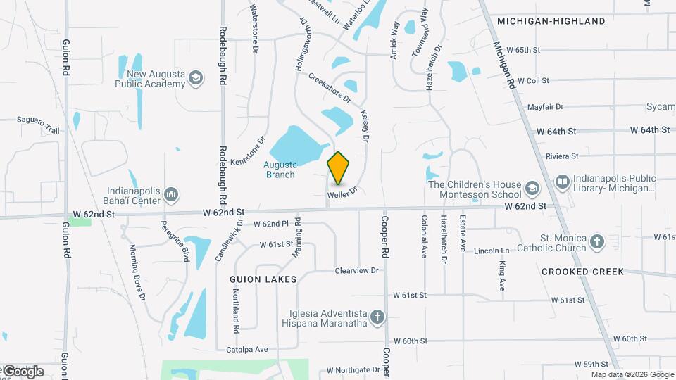 3236 Weller Dr Mapa y Detalles de la Ubicación