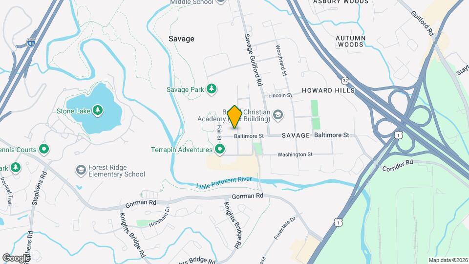 9104 Baltimore St, Unit A Map and Location Details