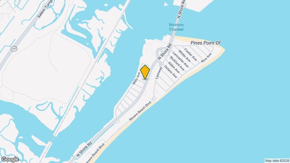 190 N Shore Rd Map and Location Details